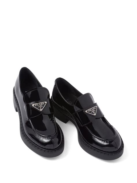 prada laufer|Prada loafers Farfetch.